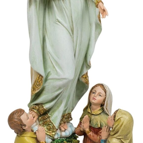 Joseph Studio 12-Inch Our Lady of Fatima Statue - Elegant Religious Decor